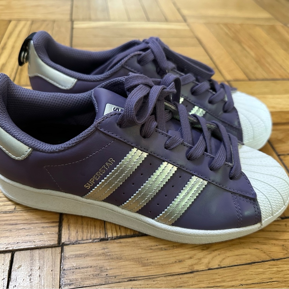 Adidas Women’s Superstar Purple/Silver International Women’s Day (2020) Sneakers